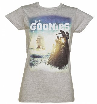 Women's Goonies Pirate Ship T-Shirt Women's Goonies Pirate Ship T-Shirt