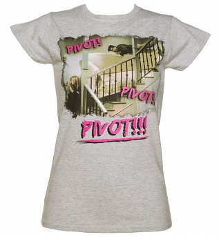 Women's Grey Friends Pivot T-Shirt Women's Grey Friends Pivot T-Shirt