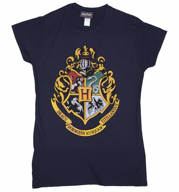 Womens Harry Potter Hogwarts T Shirt