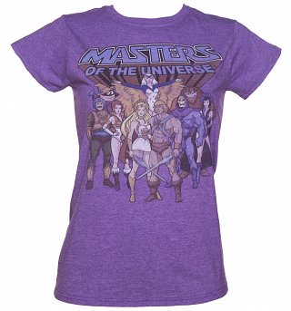 Women's He-Man and She-Ra Masters of the Universe T-Shirt Women's He-Man and She-Ra Masters of the Universe T-Shirt