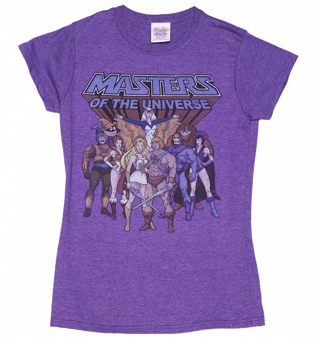 Women's He-Man and She-Ra Masters of the Universe T-Shirt Women's He-Man and She-Ra Masters of the Universe T-Shirt