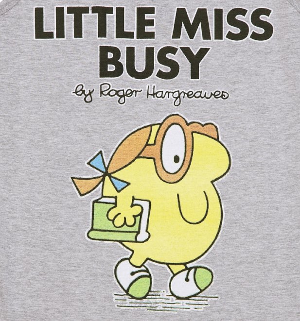 Women's Little Miss Busy Vest Women's Little Miss Busy Vest