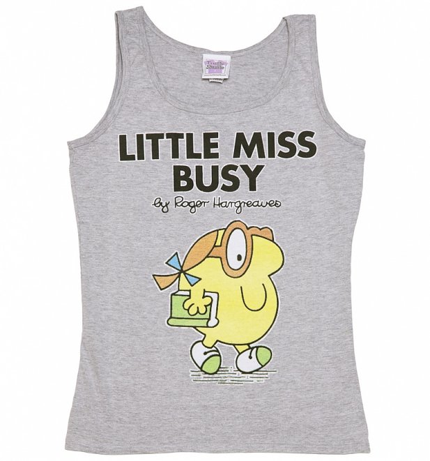 Women's Little Miss Busy Vest Women's Little Miss Busy Vest