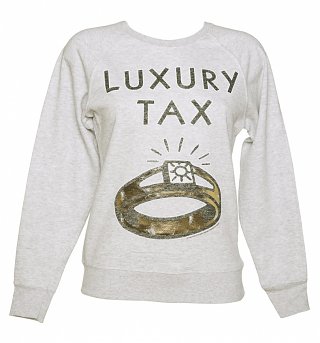 Women's Monopoly Luxury Tax Foil Print Sweater Women's Monopoly Luxury Tax Foil Print Sweater