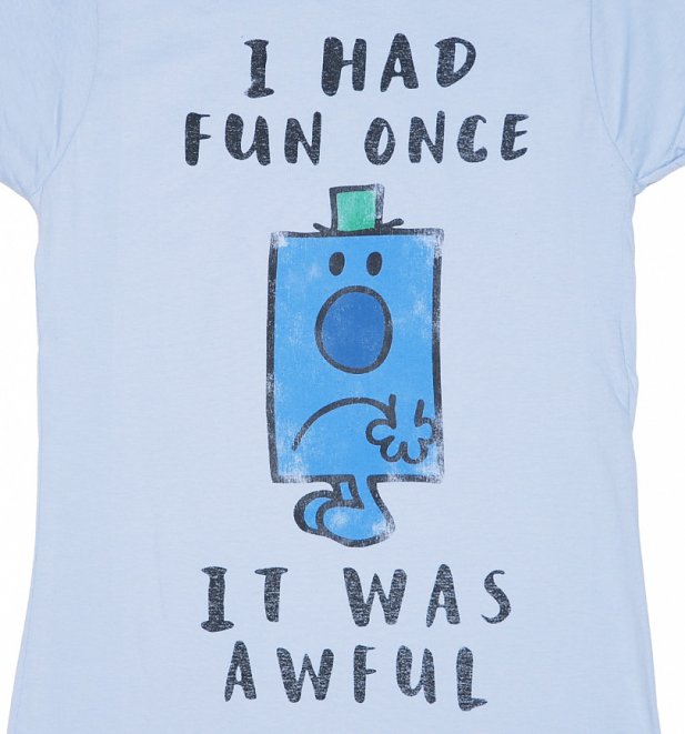 Women's Mr Grumpy I Had Fun Once T-Shirt Women's Mr Grumpy I Had Fun Once T-Shirt