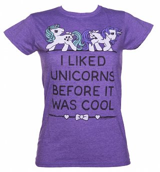 Women's My Little Pony Unicorn T-Shirt Women's My Little Pony Unicorn T-Shirt