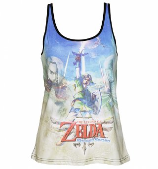 Women's Nintendo Zelda Sublimation Vest Women's Nintendo Zelda Sublimation Vest