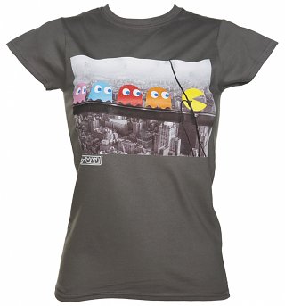 Women's Pac-Man Skyscraper T-Shirt Women's Pac-Man Skyscraper T-Shirt