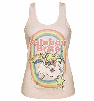Women's Rainbow Brite Gang Racer Back Vest Women's Rainbow Brite Gang Racer Back Vest