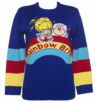 Women's Rainbow Brite Knitted Jumper Women's Rainbow Brite Knitted Jumper
