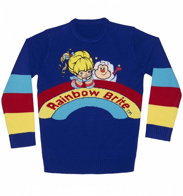 Women's Rainbow Brite Knitted Jumper Women's Rainbow Brite Knitted Jumper