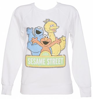 Women's Sesame Street Classic Logo Sweater Women's Sesame Street Classic Logo Sweater