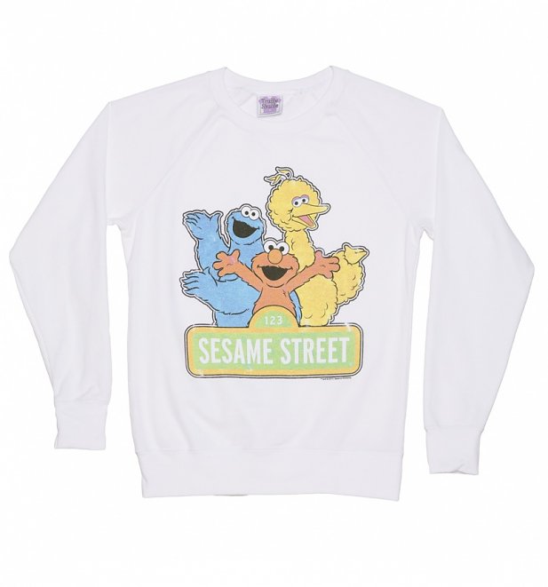 Women's Sesame Street Classic Logo Sweater Women's Sesame Street Classic Logo Sweater