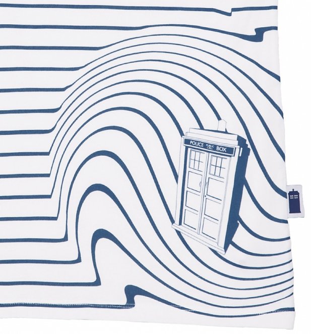 Women's TARDIS Swirl Doctor Who T-Shirt from BBC Worldwide Women's TARDIS Swirl Doctor Who T-Shirt from BBC Worldwide