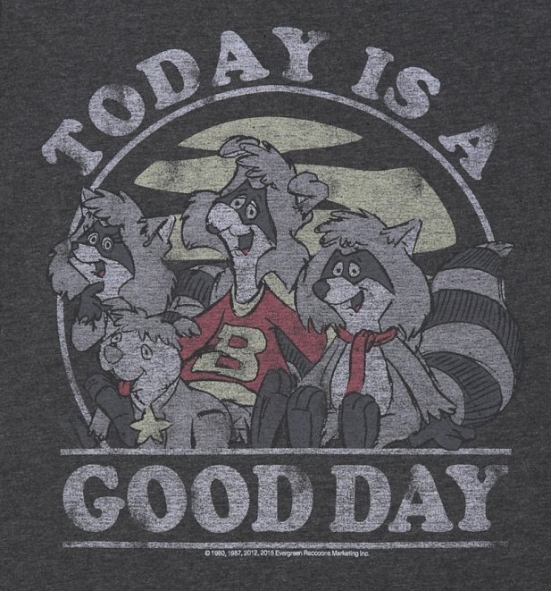Women's The Raccoons Today Is A Good Day Boyfriend T-Shirt Women's The Raccoons Today Is A Good Day Boyfriend T-Shirt