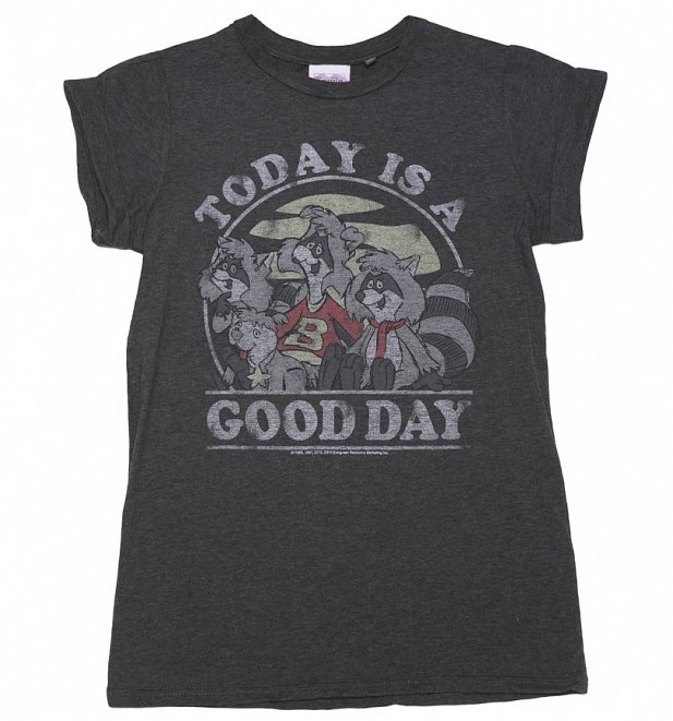 Women's The Raccoons Today Is A Good Day Boyfriend T-Shirt Women's The Raccoons Today Is A Good Day Boyfriend T-Shirt