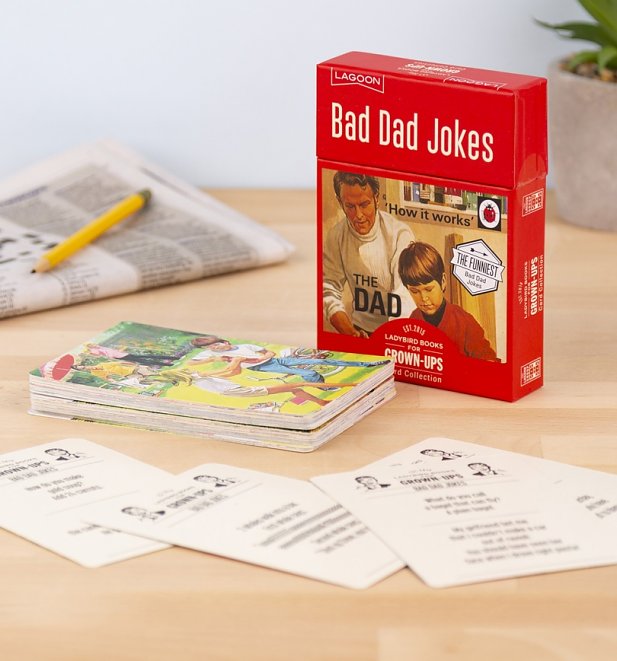 Ladybird Books For Grown Ups The Dad Bad Dad Jokes Card Collection