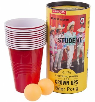 Ladybird Books For Grown Ups The Student Beer Pong Game Ladybird Books For Grown Ups The Student Beer Pong Game