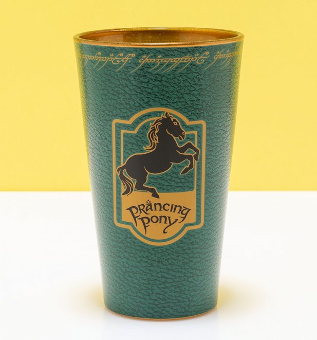 Large Lord Of The Rings Prancing Pony Glass Large Lord Of The Rings Prancing Pony Glass