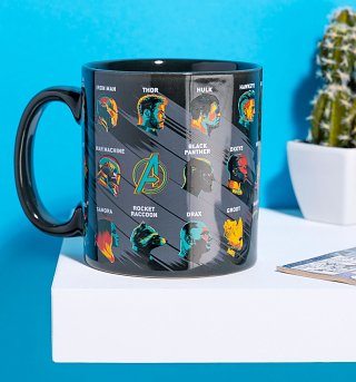 Large Marvel Avengers Endgame Glossary Mug Large Marvel Avengers Endgame Glossary Mug