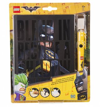 LEGO Batman Notebook With Invisible Writer Pen LEGO Batman Notebook With Invisible Writer Pen