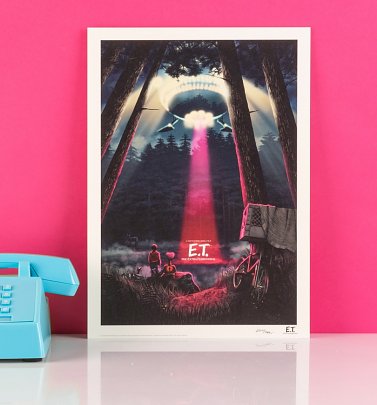 Limited Edition E.T. Art Print Limited Edition E.T. Art Print