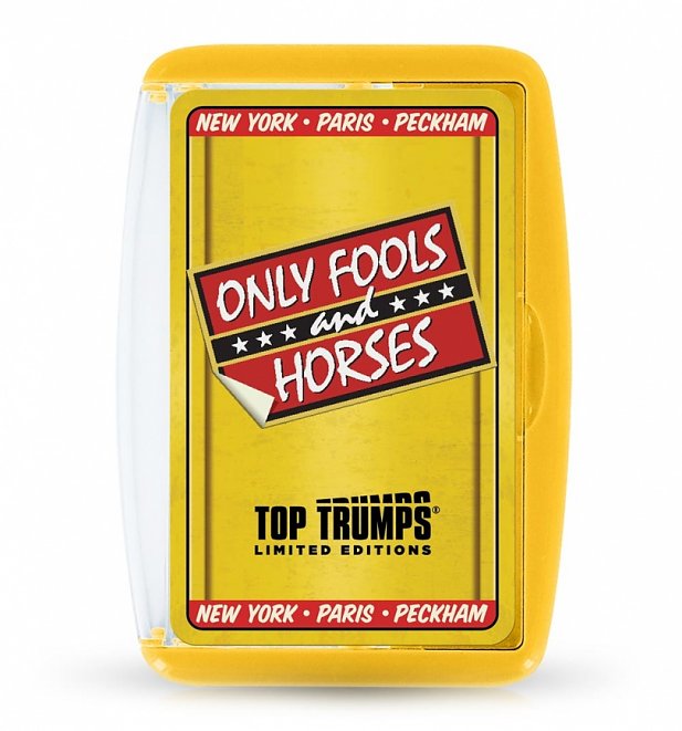 Limited Edition Only Fools And Horses Top Trumps Game Limited Edition Only Fools And Horses Top Trumps Game