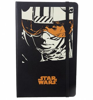 Limited Edition Star Wars Luke Skywalker Hard Cover A5 Ruled Notebook Limited Edition Star Wars Luke Skywalker Hard Cover A5 Ruled Notebook