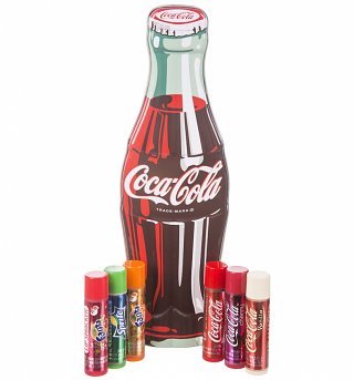 Lip Smacker Coca-Cola Contour Bottle Shaped Tin with 6 Lip Balms Lip Smacker Coca-Cola Contour Bottle Shaped Tin with 6 Lip Balms