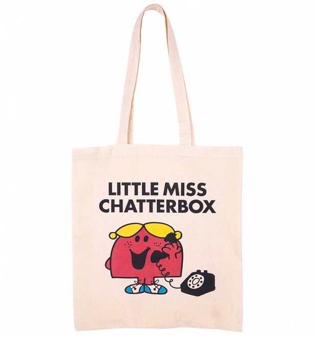 Little Miss Chatterbox Tote Bag Little Miss Chatterbox Tote Bag