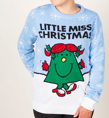 Little Miss Christmas Knitted Christmas Jumper Little Miss Christmas Knitted Christmas Jumper