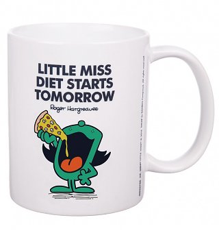 Little Miss Diet Starts Tomorrow Mug Little Miss Diet Starts Tomorrow Mug