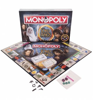 Lord Of The Rings Monopoly Game Set Lord Of The Rings Monopoly Game Set