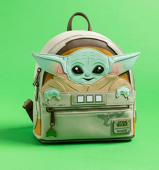 Loungefly Baby Yoda Star Wars The Mandalorian The Child Cradle Mini Backpack Loungefly Baby Yoda Star Wars The Mandalorian The Child Cradle Mini Backpack