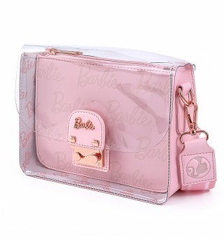 Loungefly Barbie Rose Gold Lock Crossbody Loungefly Barbie Rose Gold Lock Crossbody