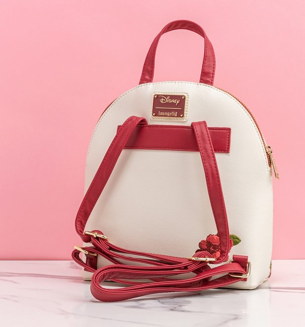 loungefly backpack beauty and the beast