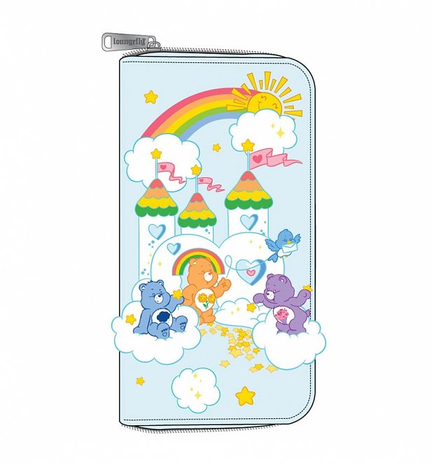 Loungefly Care Bears Care-A-Lot Castle Zip Around Wallet