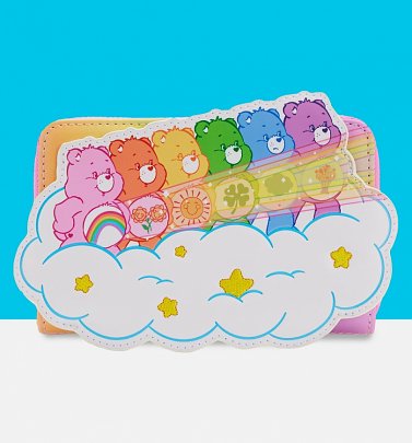 Loungefly Care Bears Stare Rainbow Zip Around Wallet Loungefly Care Bears Stare Rainbow Zip Around Wallet