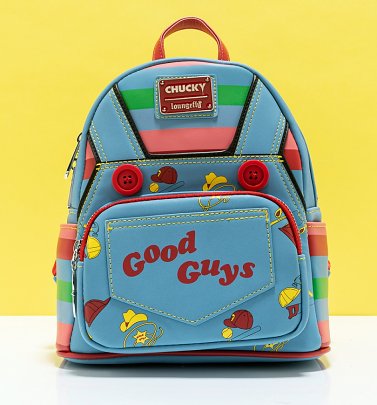 Loungefly Childs Play Chucky Cosplay Mini Backpack Loungefly Childs Play Chucky Cosplay Mini Backpack