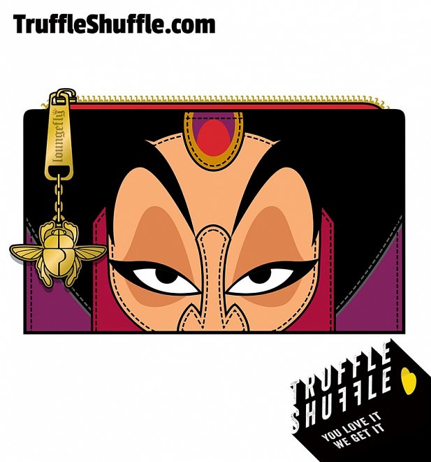 Loungefly Disney Aladdin Jafar Cosplay Wallet Loungefly Disney Aladdin Jafar Cosplay Wallet