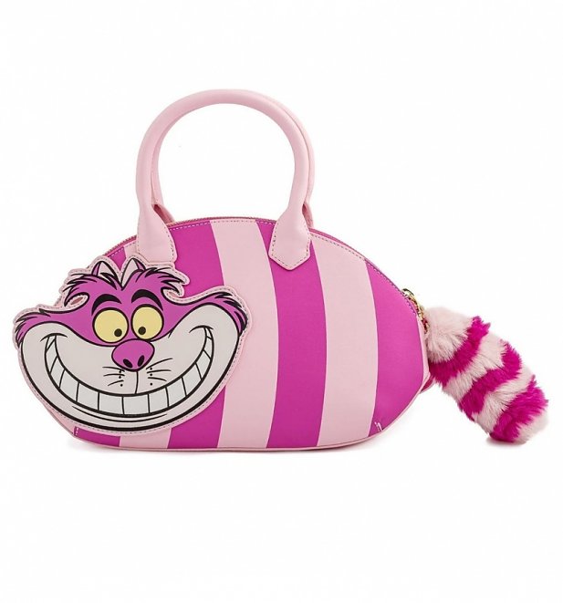 Loungefly Disney Alice In Wonderland Cheshire Cat Applique Crossbody Bag