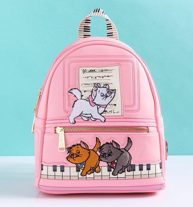 Loungefly Disney Aristocats Piano Kitties Mini Backpack