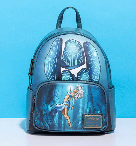 Loungefly Disney Atlantis Glow In The Dark Mini Backpack