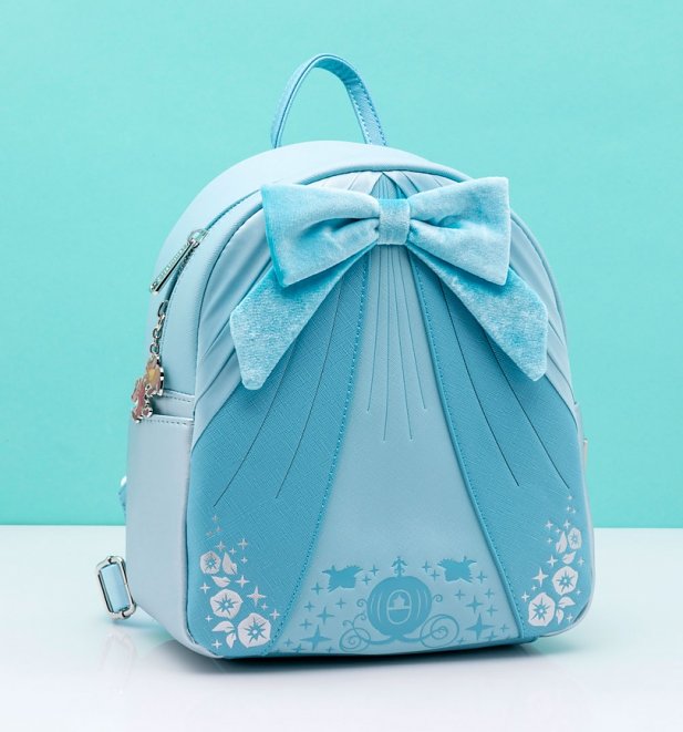 Loungefly Disney Cinderella Blue Dress Mini Backpack