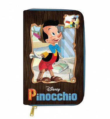 Loungefly Disney Classic Books Pinocchio Zip Around Wallet