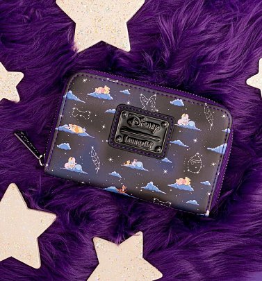 Loungefly Disney Classic Clouds All Over Print Zip Around Wallet