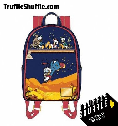 Loungefly Disney Duck Tales Gold Coins Mini Backpack Loungefly Disney Duck Tales Gold Coins Mini Backpack