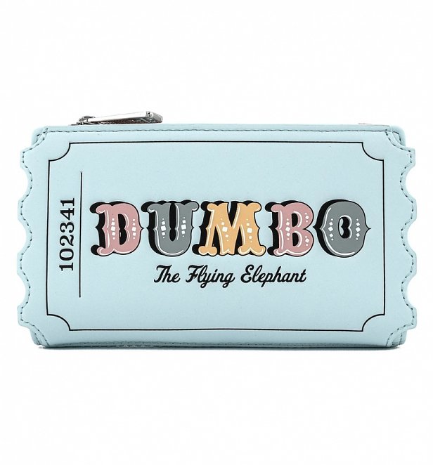 Loungefly Disney Dumbo Circus Ticket Flap Wallet Loungefly Disney Dumbo Circus Ticket Flap Wallet