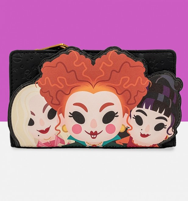 Loungefly Disney Hocus Pocus Sanderson Sisters Flap Wallet