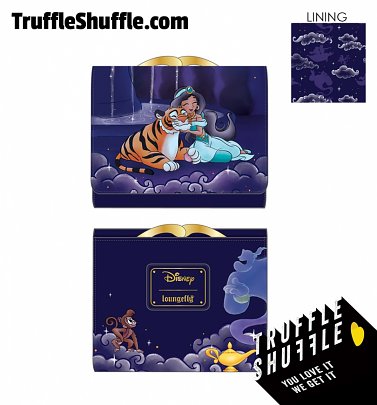Loungefly Disney Jasmine Castle Kisslock Wallet Loungefly Disney Jasmine Castle Kisslock Wallet